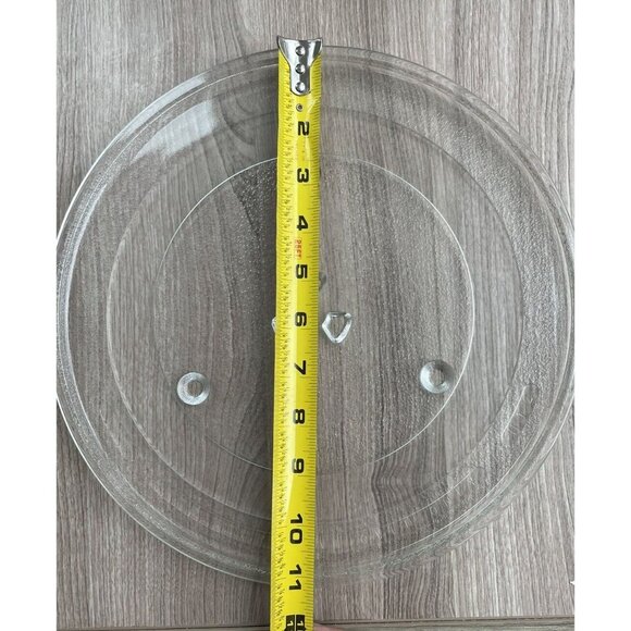 Microwave Turntable Plate Platter 11.25” Glass Replacement Part 810 N12 - Picture 4 of 5